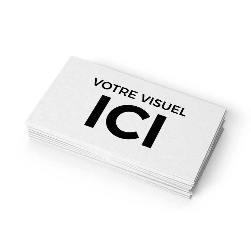 MAXI CARTE DE VISITE PERSONNALISEES RECTO