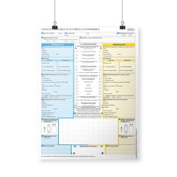 AFFICHE CONSTAT AMIABLE RECTO  EFFACABLE