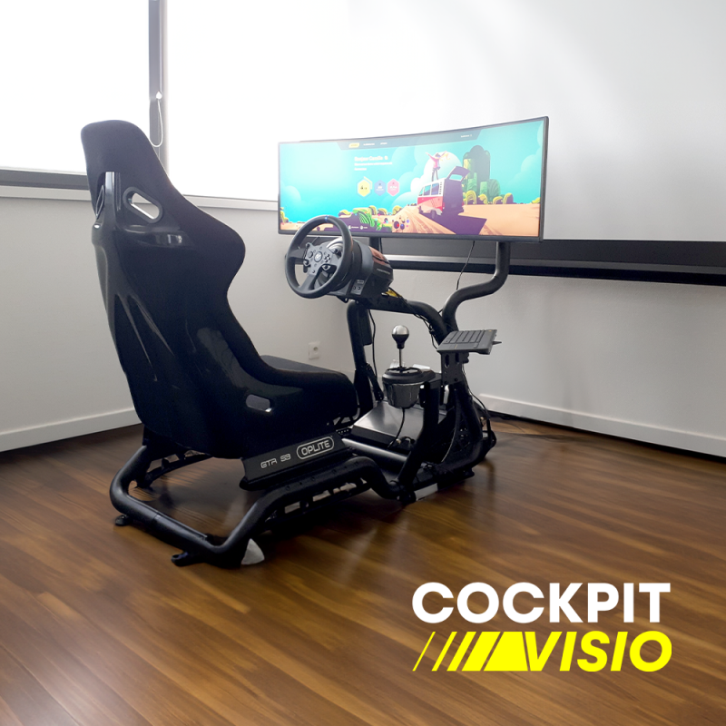 SIMULATEUR DE CONDUITE TGD COCKPIT VISIO