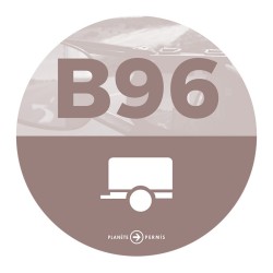 STICKER PERMIS B96