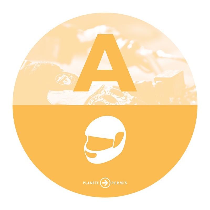 STICKER PERMIS A