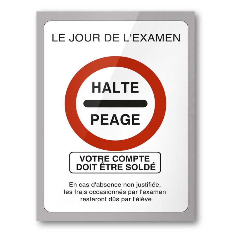 AFFICHE COMPTE SOLDE
