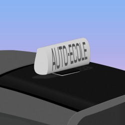 SUPPORT POUR PANNEAUX DE TOIT NON MAGNETIQUES