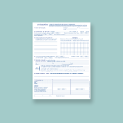 AFFICHE CONSTAT AMIABLE VERSO (NON EFFACABLE)