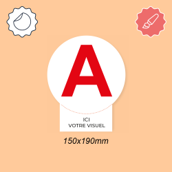 DISQUES ADHESIFS PERSONNALISES A