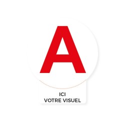 DISQUES ADHESIFS PERSONNALISES A